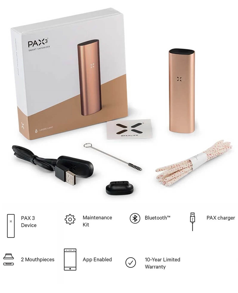 Vaporizador Pax 3 Básico - Sensi Seeds