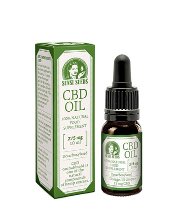 Compra aceite de CBD de Sensi Seeds 275mg (10ml)