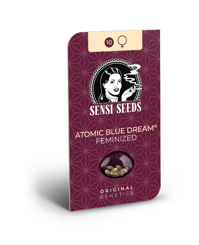 Atomic Blue Dream Feminized Seeds Blistercard