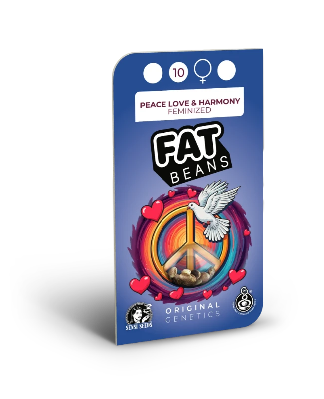 Peace Love & Harmony Feminized Seeds Blistercard