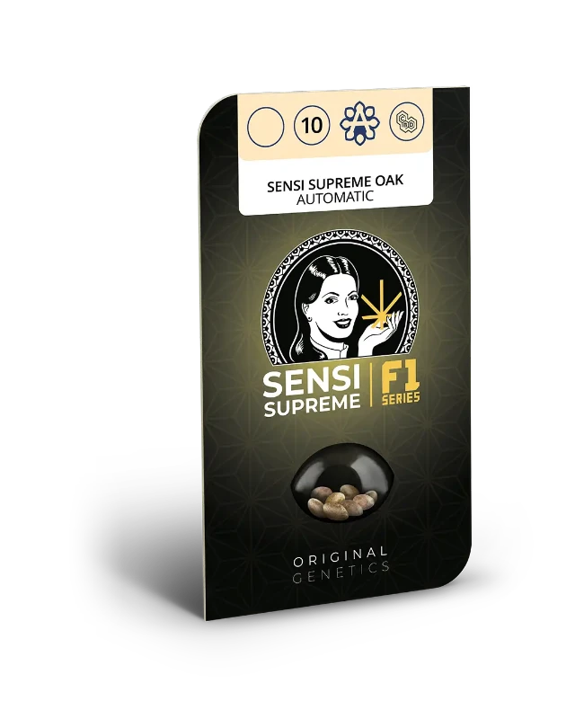 Sensi Supreme Oak Automatic Seeds Blistercard