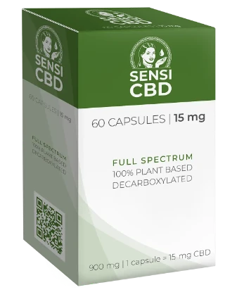 CBD Oil - 15mg - 60 capsules
