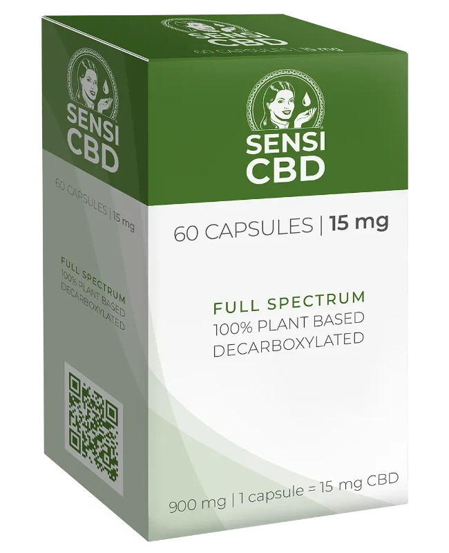 CBD Oil - 15mg - 60 capsules