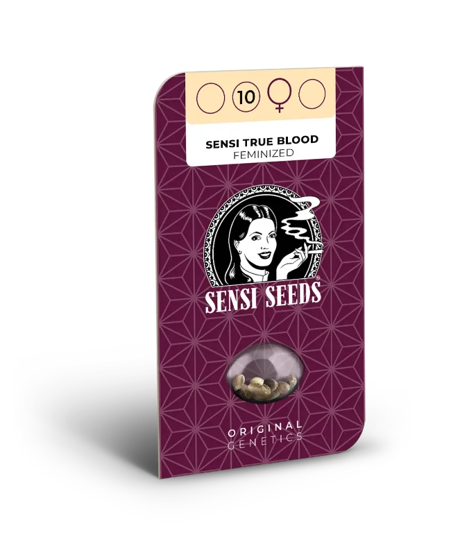 Sensi True Blood Feminized Seeds Blistercard